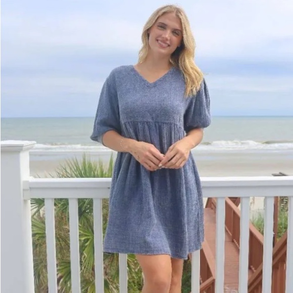 Simply Southern Navy Mini Dress
